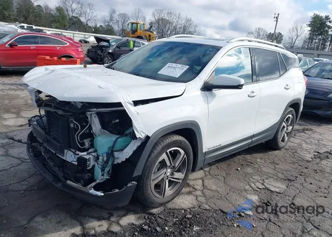 2020 GMC Terrain Fwd Slt z USA, uszkodzony, nr VIN 3GKALPEV2LL342909